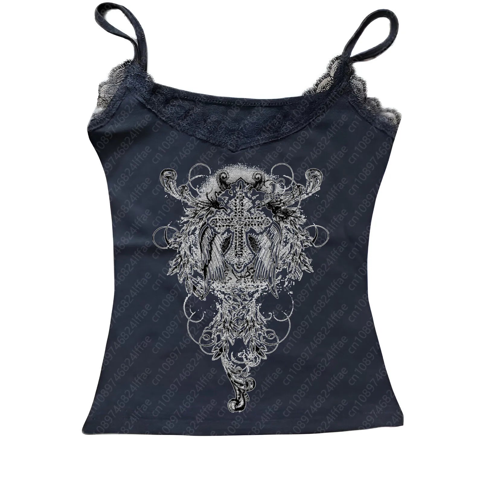 Retro Geo Vintage Casual Tee