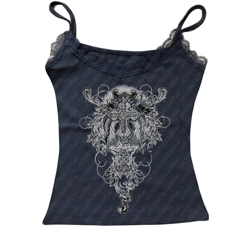 Retro Geo Vintage Casual Tee